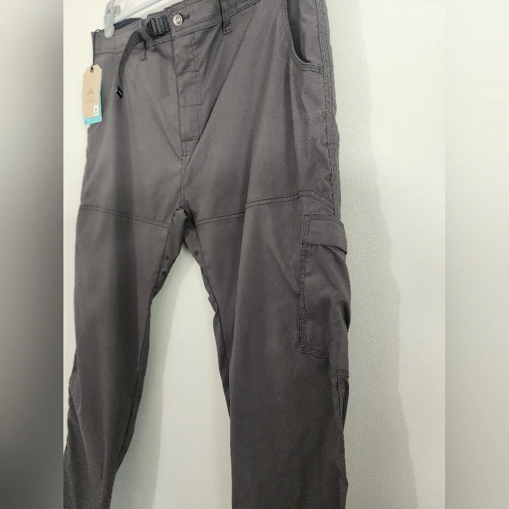 Prana Gray Cargo Pants‎ with Versatile Style